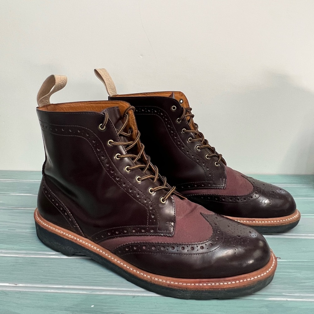 Dr Martens Wingtip Boots - Picture 2 of 10